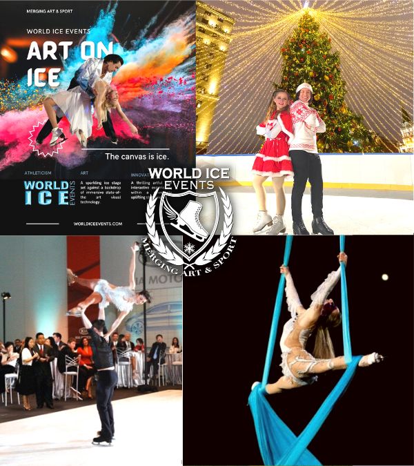 Ice skating events presented by World Ice Events